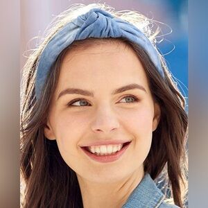 Denim headband